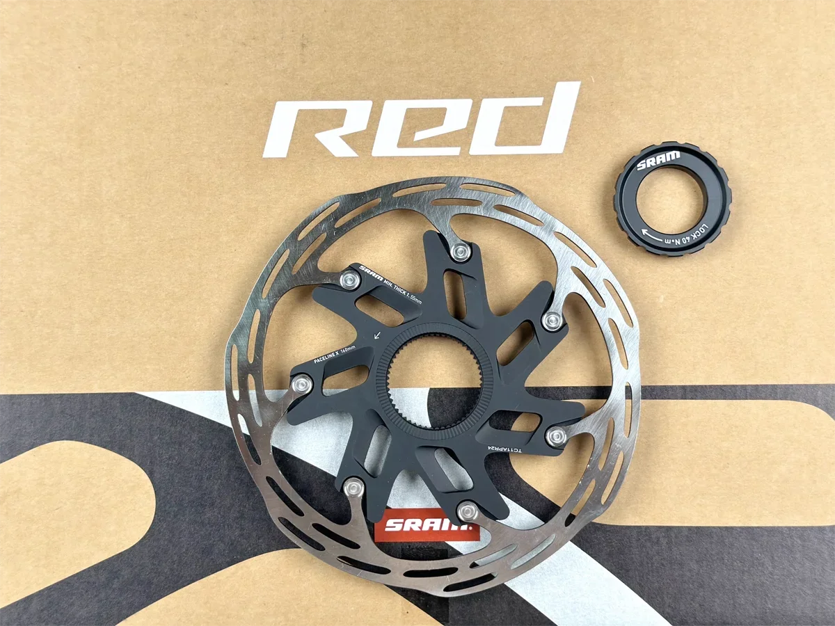 

2024 SRAM new model Paceline X Rotor Designed for road use Paceline brake track offers quiet brake operation 160 and 140 mm