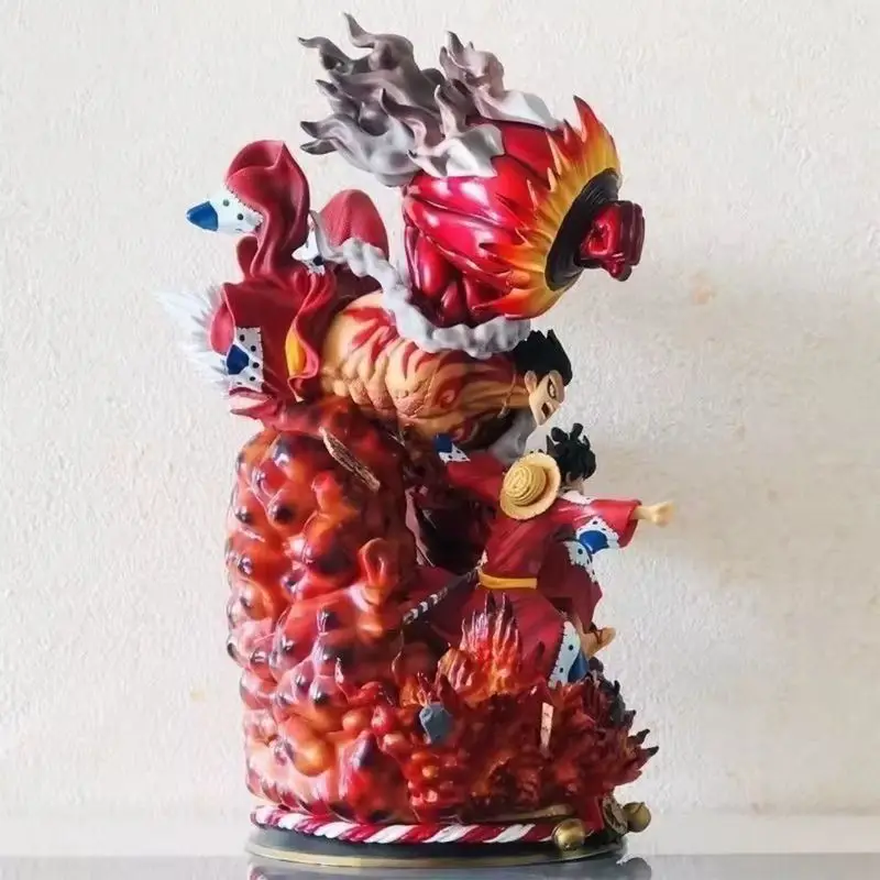 Canon d'artillerie Great Ape King Luffy Crow, une pièce, 43cm, figurine de dessin animé, modèle d'action, Collection de statues pour décoration de bureau