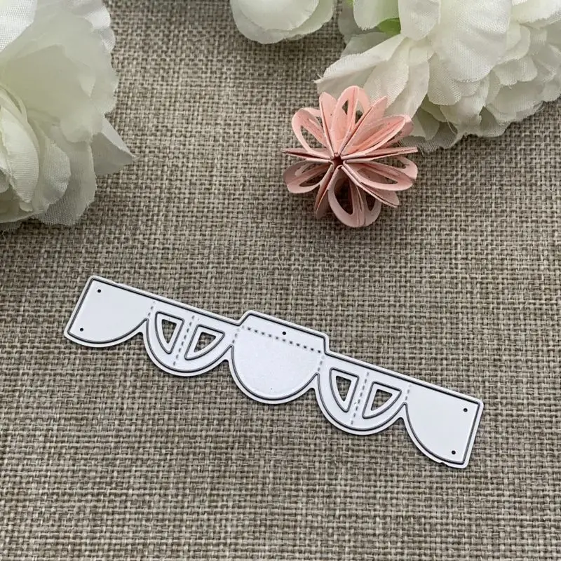 New Folded Flower  Metal Cutting Dies Stencils For DIY Scrapbooking Decorative Embossing Handcraft Die Cutting Template Mold