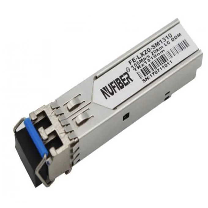 STM-1 SFP 155M Fiber Optic Transceiver for Cisco for Huawei for HP 2xLC 40km 1310nm IP Network Support for FTTH