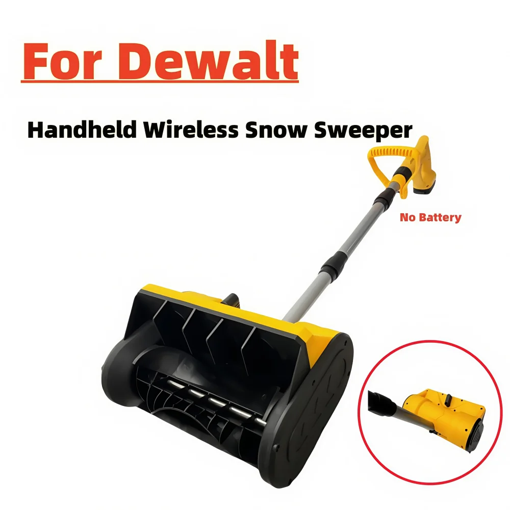 For DeWalt 20V Battery Handheld Cordless Snow Blower, Portable Wireless Snow Clearing Tool for Home Garden Winter Cleaning