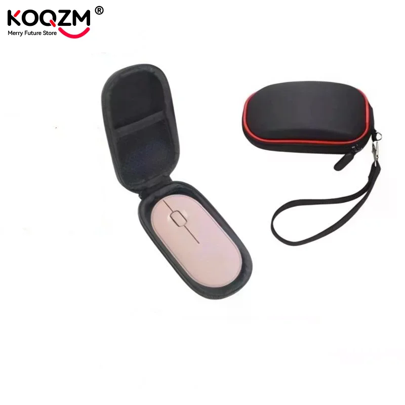 For Universal Portable Wireless Bluetooth Mice Gaming Mouse Size Small Bag With Hand Strap Portable Hard-Shell Case