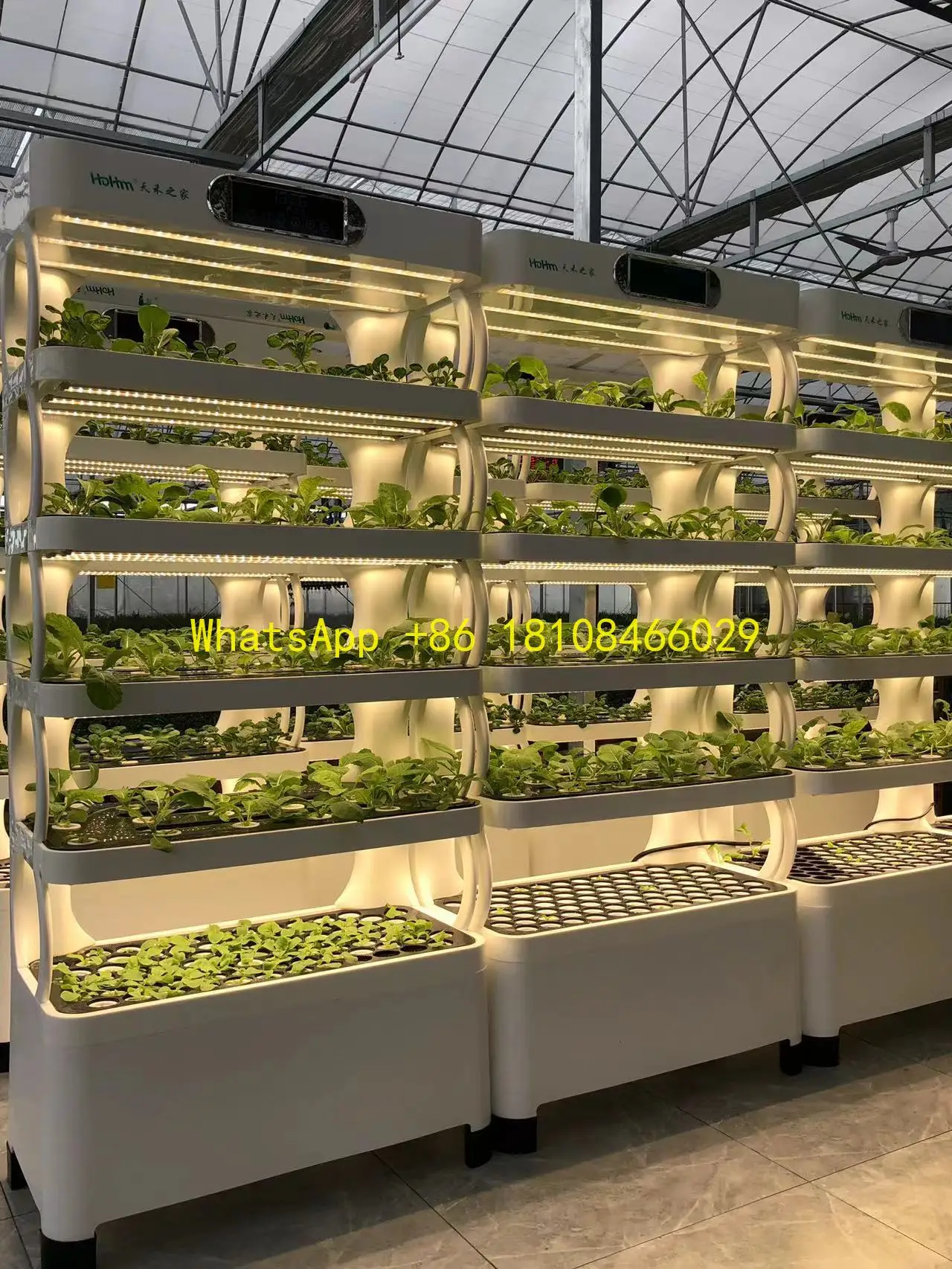 

Garden Hydroponic System for Vegetables Flowers New Agricultural Intelligent Vertical