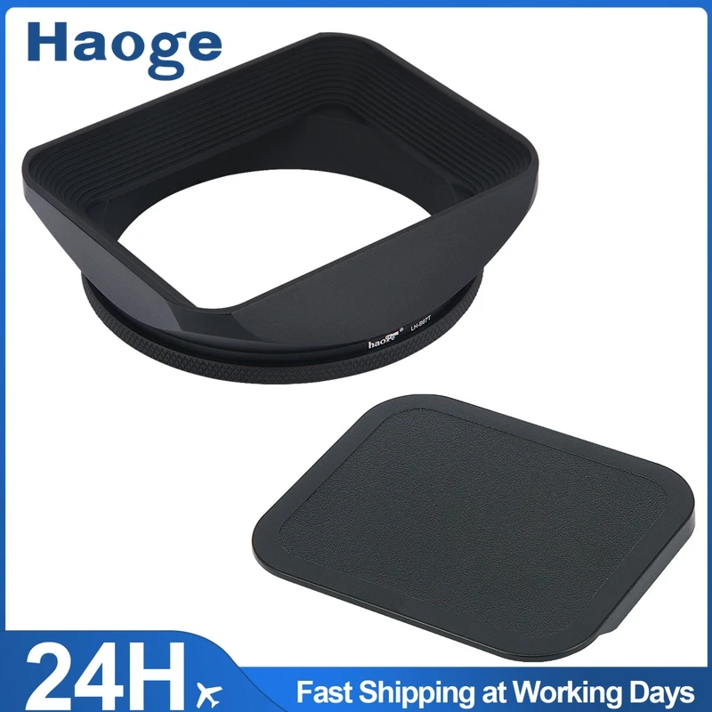 

Haoge Metal Lens Hood for Hasselblad XCD 45mm f/3.5 and XCD 90mm f/3.2 Lens, 67mm Screw Hood, Compatible with 67mm UV Filters