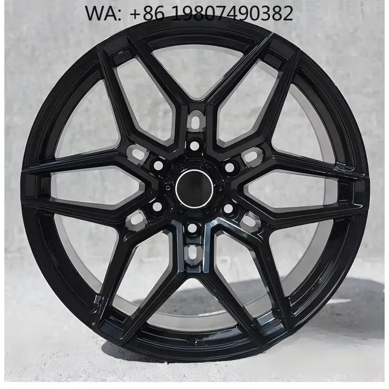 WMWMNU Precision Made Aluminum Alloy Matte Black Mesh Design Wheels 6x139.7 20 Inch Rims 10/20mm ET Perfect Fitment for