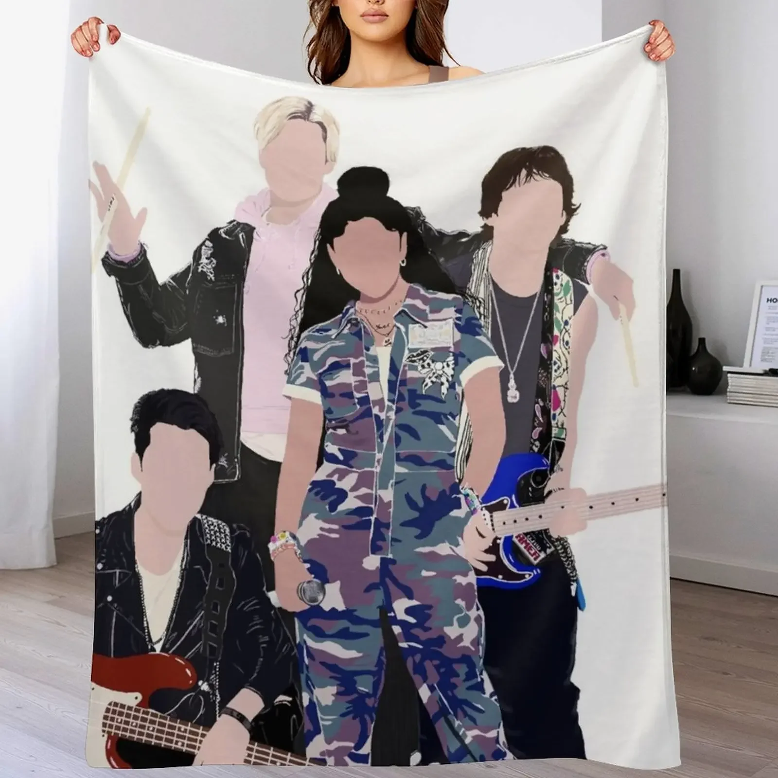 

Julie and the Phantoms Throw Blanket Durable Warm Blanket for Daily Home Use