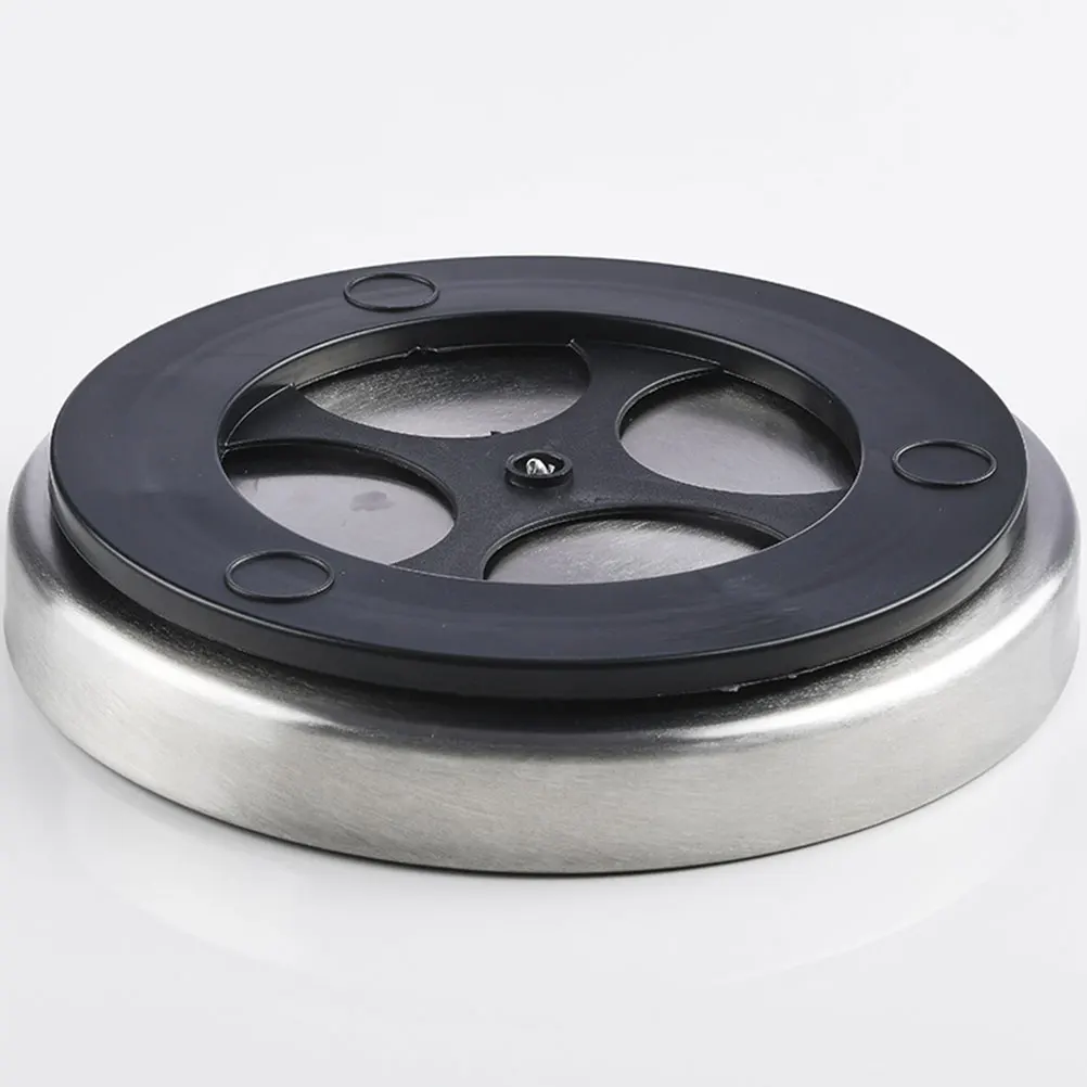 

Rotatable Storage Rack Kitchen Seasoning Organizer Multi-Function Spice Tray Stainless Steel Rotating Rack For Household Storage