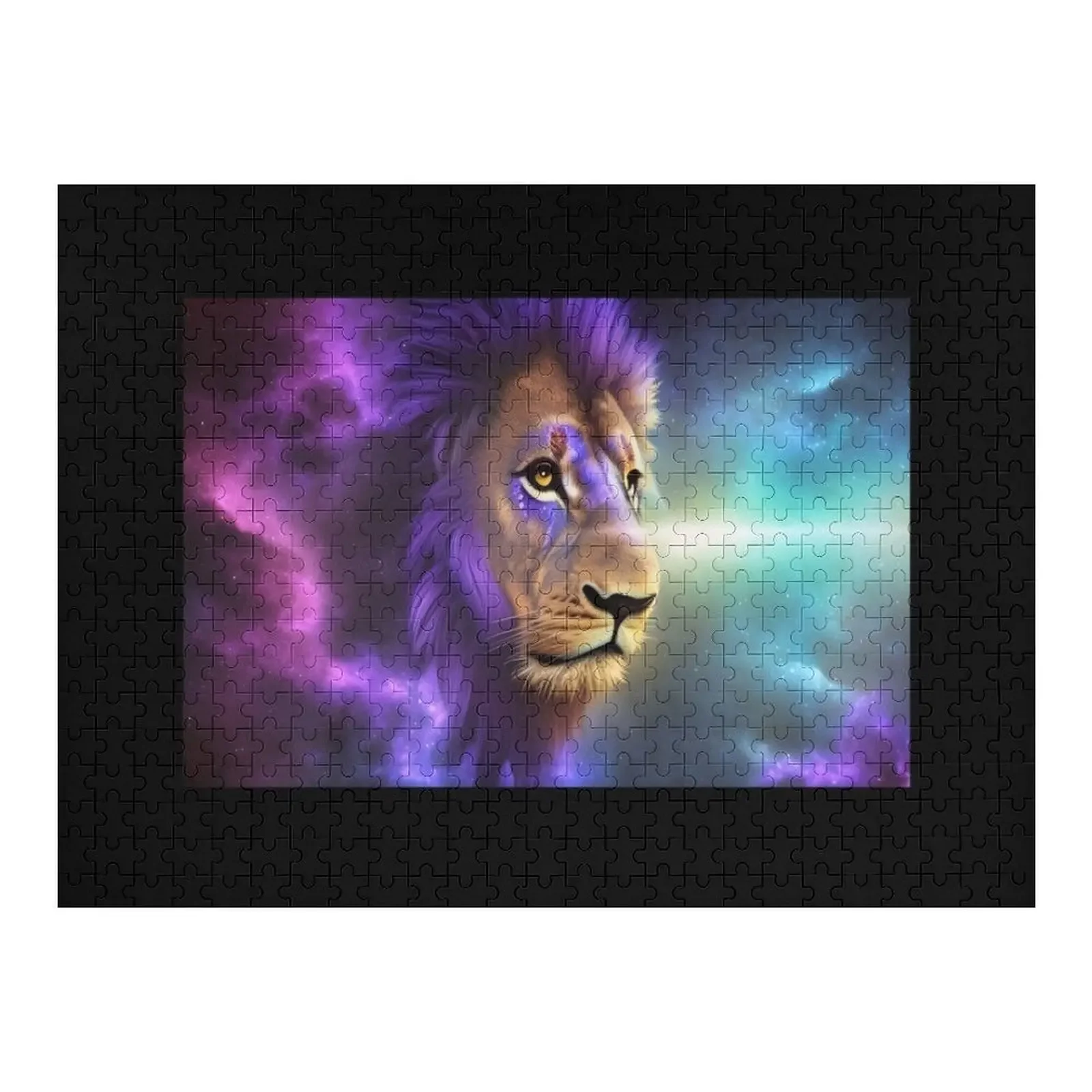 

Пазл Majestic Lion1 Custom Name Детская игрушка IQ Пазл