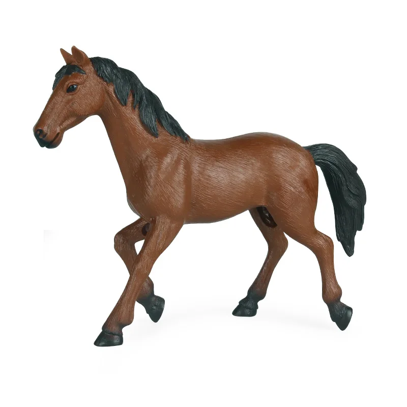 

Simulated Horse Sweat BMW Qianlima Farm Horse Animal Model Toy Decoration Decoration Decoration