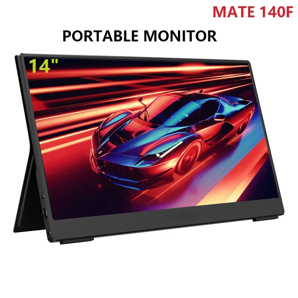 

14.0 Inch Portable Display MATE 140F 250cd/㎡, 72% SRGB Display IPS FHD Screen Type-C HDMI USB Screen Laptop/Macbook Display Scre