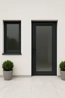 Customized Household High Quality Shatter Resistant Glass French Style Door Manual Noise Reduction French Casement Glass Doors 4