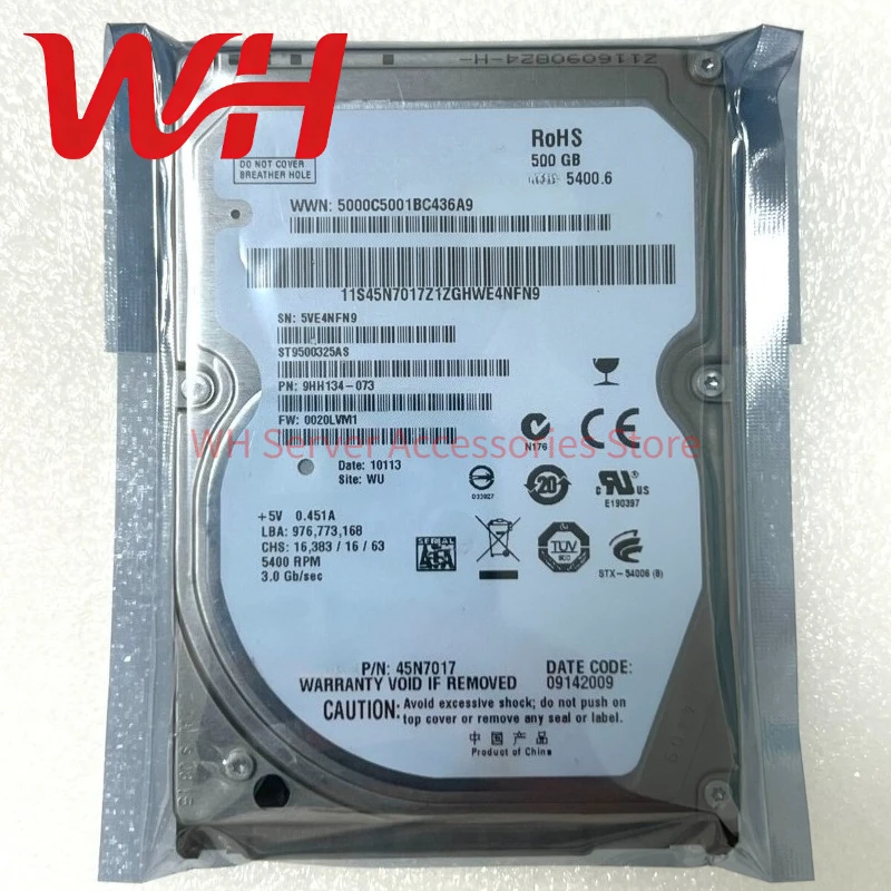 ST9500325AS 500GB 5400RPM 8MB 2.5