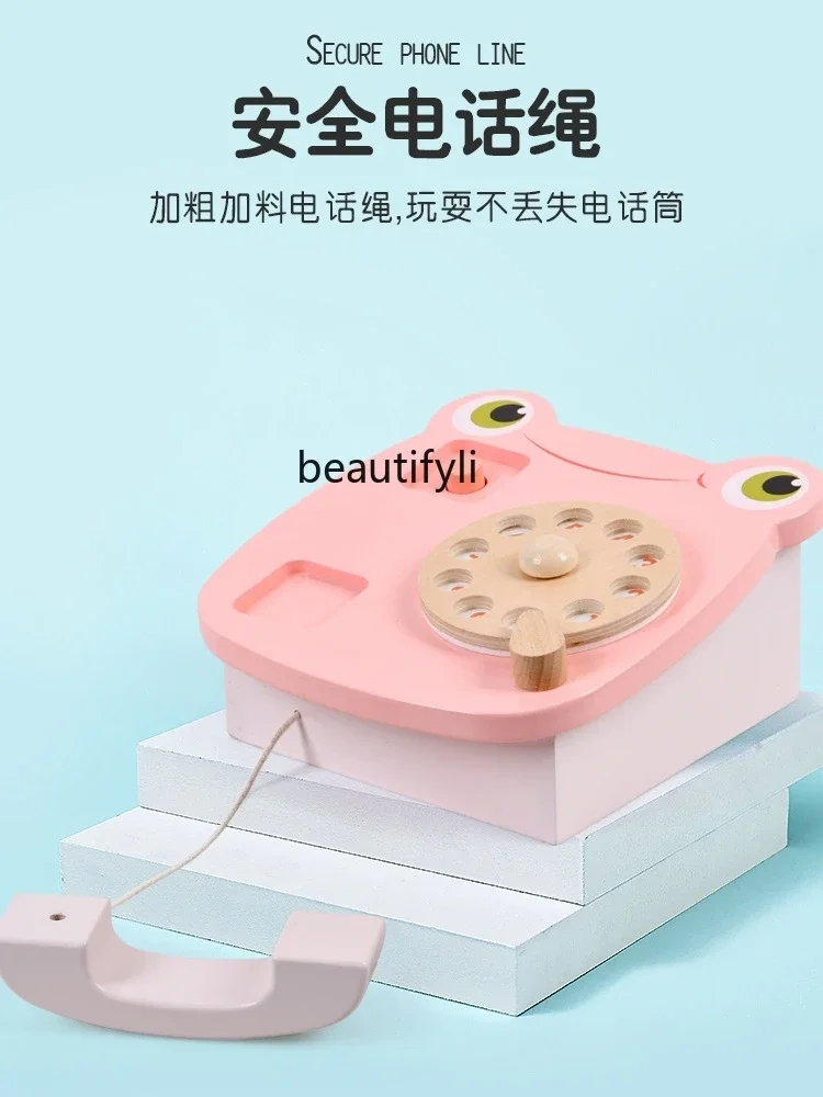 Phone Toys Baby Early Education Talking Children Baby Intercom Telephone Children Dial Simulation Landline