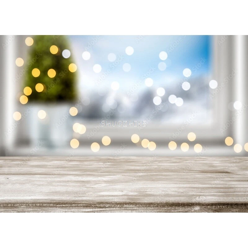 SHUOZHIKE Fondo de fotografía de Navidad muñeco de nieve árbol de Navidad retrato telones de fondo para accesorios de estudio fotográfico SDSD-05