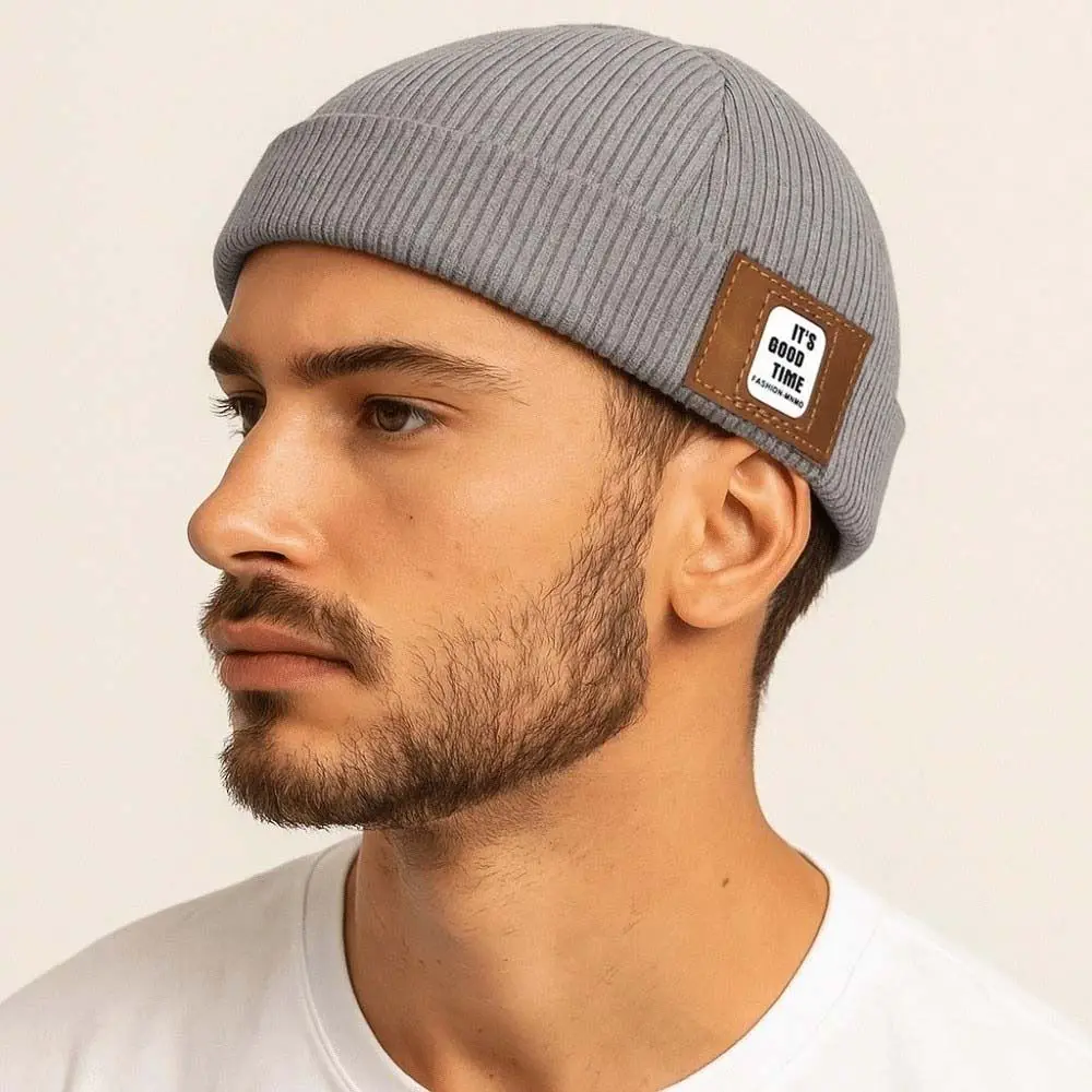 

Multipurpose Solid Color Vintage Docker Cap Round Comfortable Corduroy Brimless Hat Adjustable Soft Hip Hop Hat Outdoor
