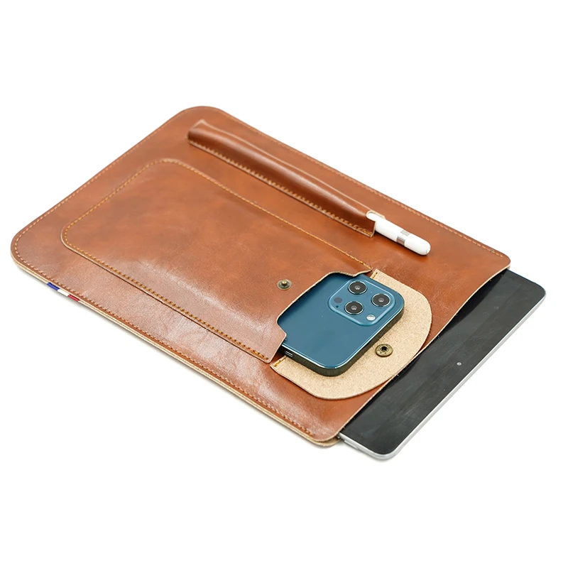 Multi-function ultra-thin super slim sleeve pouch cover,microfiber leather tablet sleeve case for iPad Pro 10.5 inch