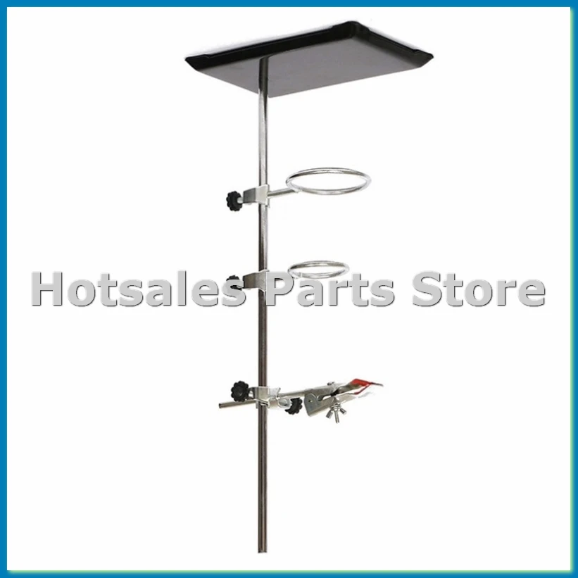 

Подставка для металлических изделий лабораторного класса, зажим для бюретки с пробковой подкладкой и 2 ретортными кольцами (2 дюйма, 3 дюйма) — A49I