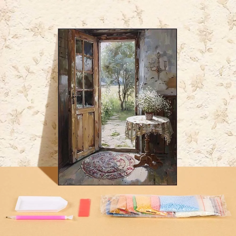 

DIY 5D алмазная живопись пейзаж полная круглая дрель вышивка пейзаж мозаика горный хрусталь фотографии Декор для дома гостиная