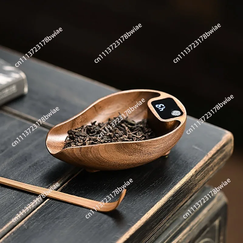 Walnut intelligent electronic tea weighing device Electronic tea weighing special electronic scale for tea weighing