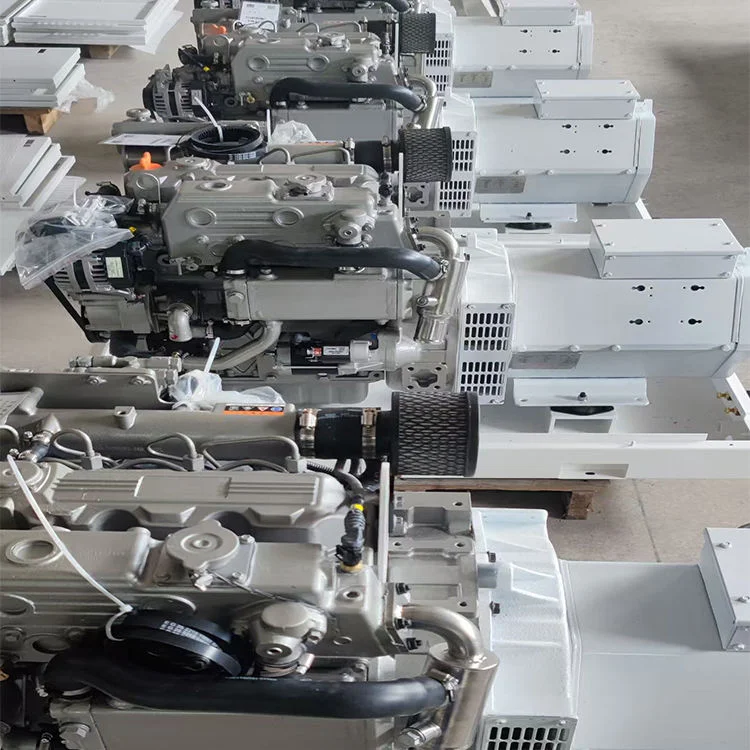 For Kubota 58HP 50kW 60kW 4 Cylinder 4 Stroke Water Cooled Marine Diesel Engine Generator Genset Assembly for Boat