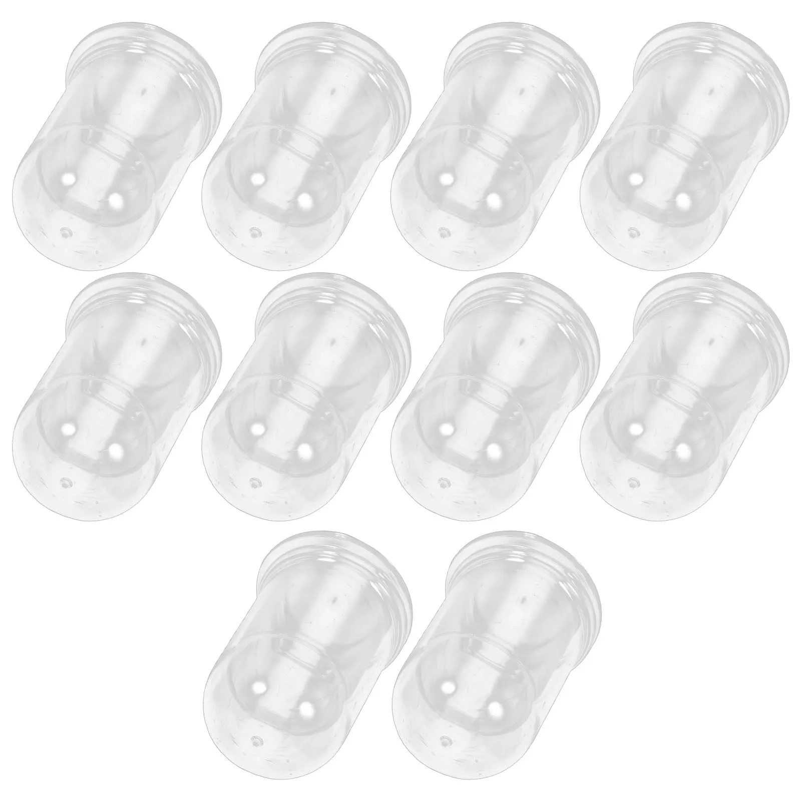 

10pcs Transparent Toothpick Holder Acrylic Box Compact Dustproof Modern Dispenser Clear Storage Container for Home Office