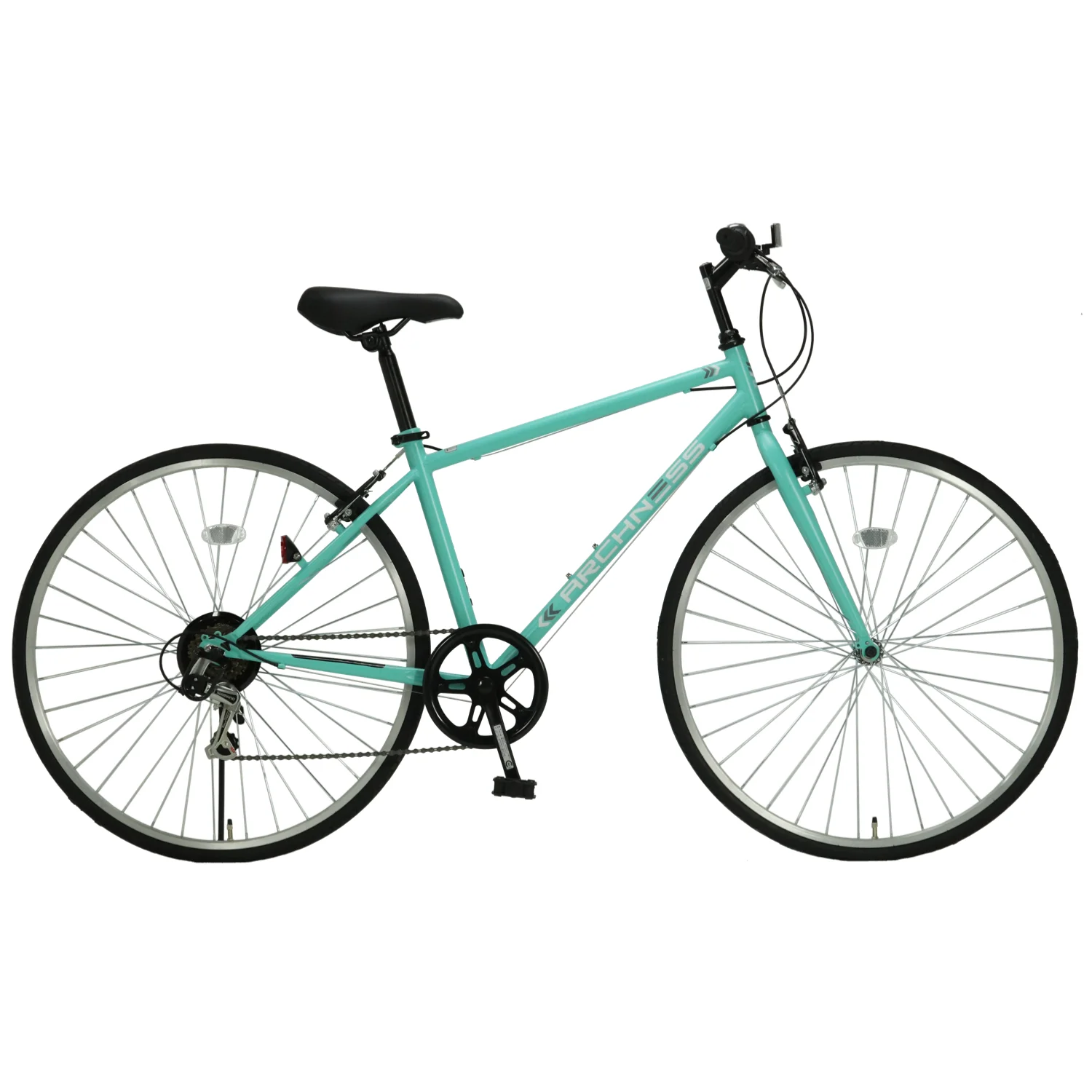 ARCHNESS クロスバイク自転車 シマノ6段変速 27インチ 700X28C 軽量