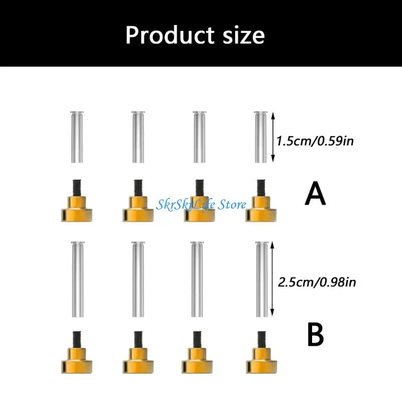 E65E Cooling Fan Screw For Secure Toolless Installation Metal Construction