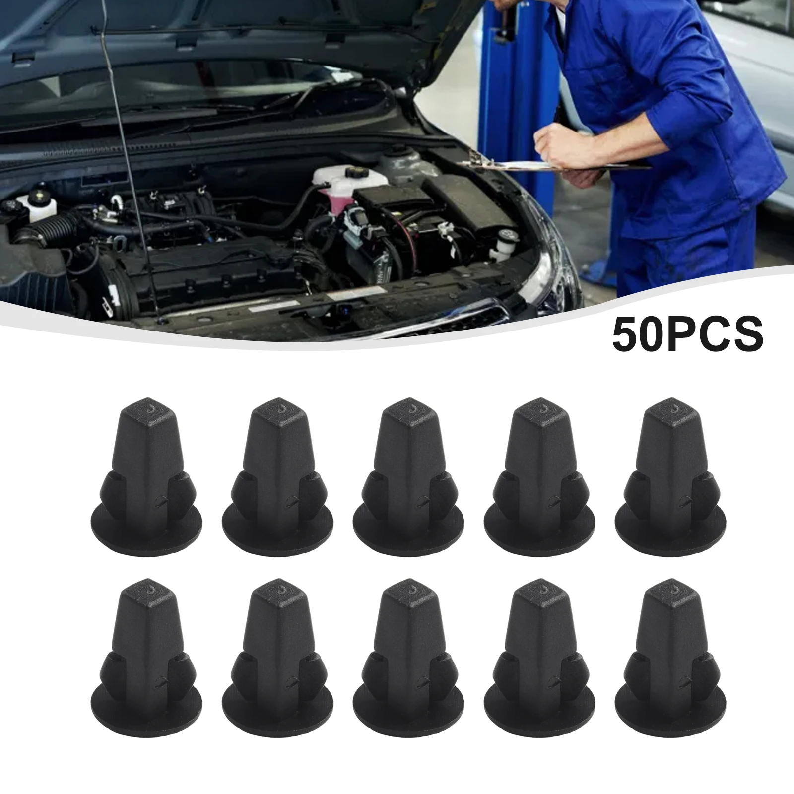 Clamp Car Rivets Parts 8*8mm Accessories Black Clips Fastener Fender For Toyota Lexus Kit Liner New High Quality