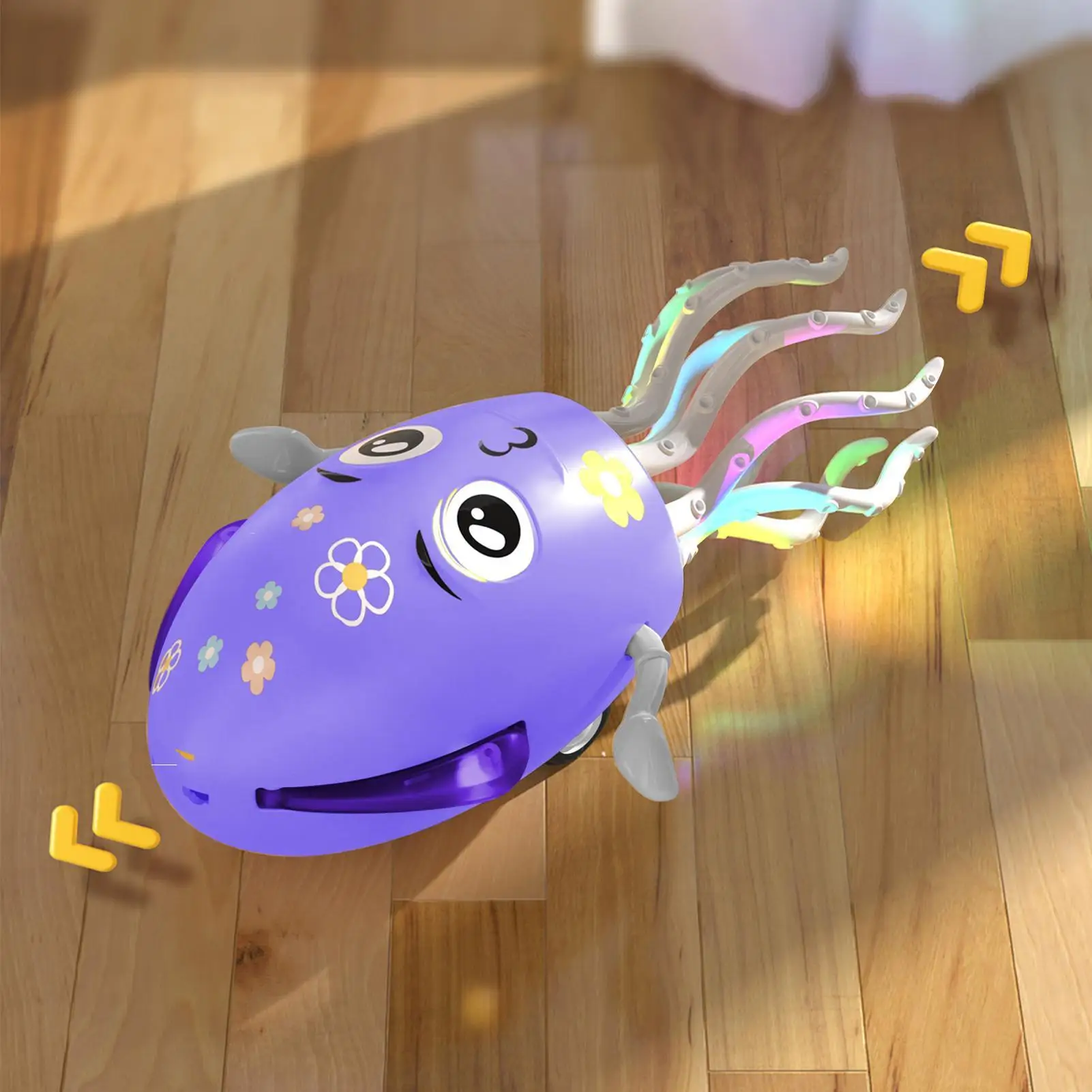 Speelgoed Octopus Dansen Inktvis Muziekspeelgoed Interactieve leeractiviteiten met verlichting en muziek voor thuisfeest Verjaardag Kleuterschool