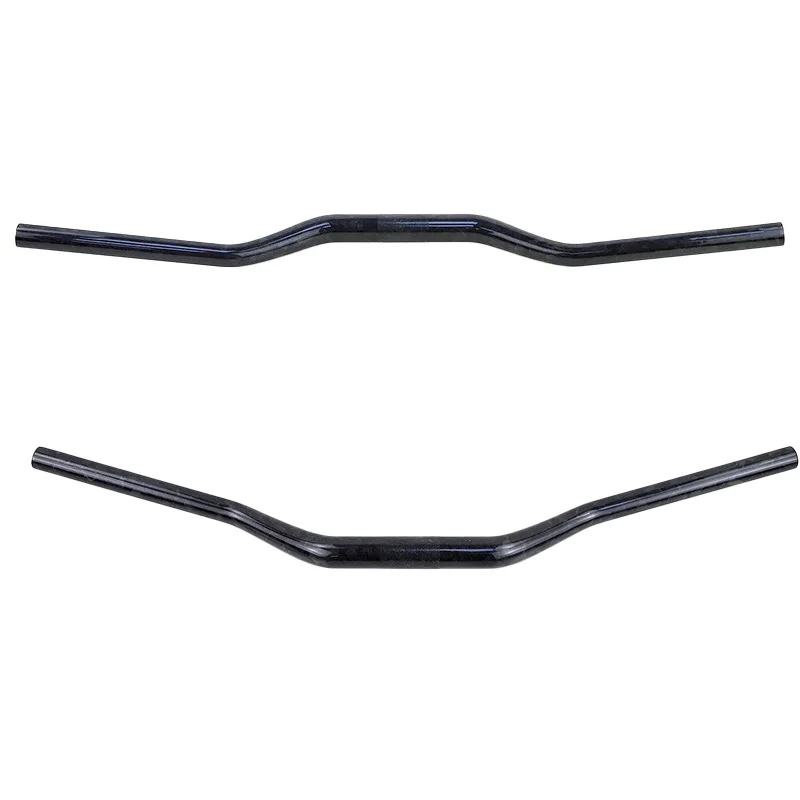 28,6 mm Carbon-Lenker für Motorräder und Elektrofahrräder, Marmor-Optik, Carbonfaser, 660/680/700 mm, Carbon-Zubehör – Detail 4