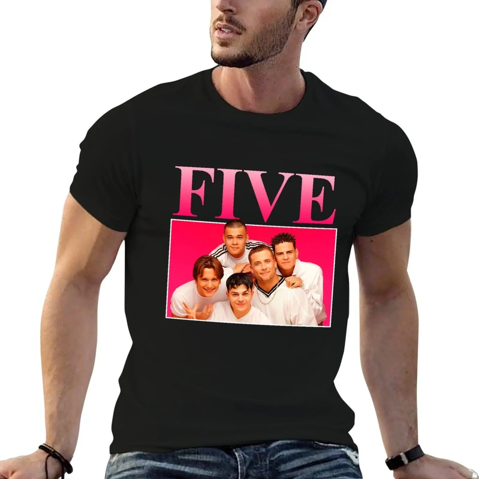 

Five Boy Band T-Shirt t shirt for man man t shirts graphic T-Shirt