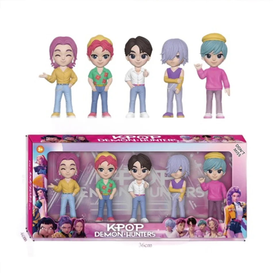 베스트셀러 치비 스타일 케이팝 마녀 헌터 그룹 아이돌들 |   누워있는 봉제 인형 (남자/여자 그룹) |   호랑이와 까마귀 블라인드 박스 피규어