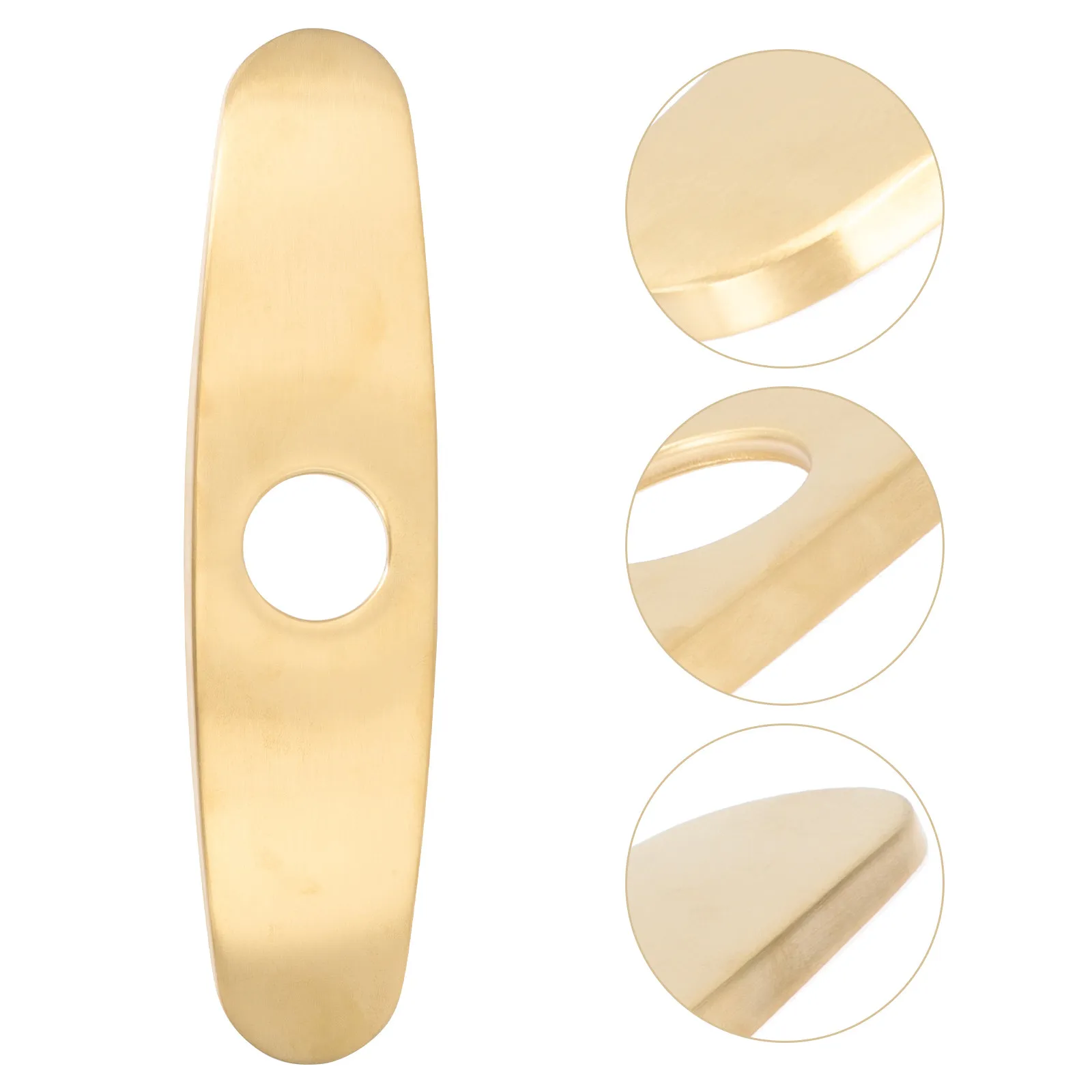 

Крышка для отверстия под смеситель из нержавеющей стали, для кухонной мойки, устойчивая к коррозии, с защитой от отпечатков пальцев, износостойкая, современная