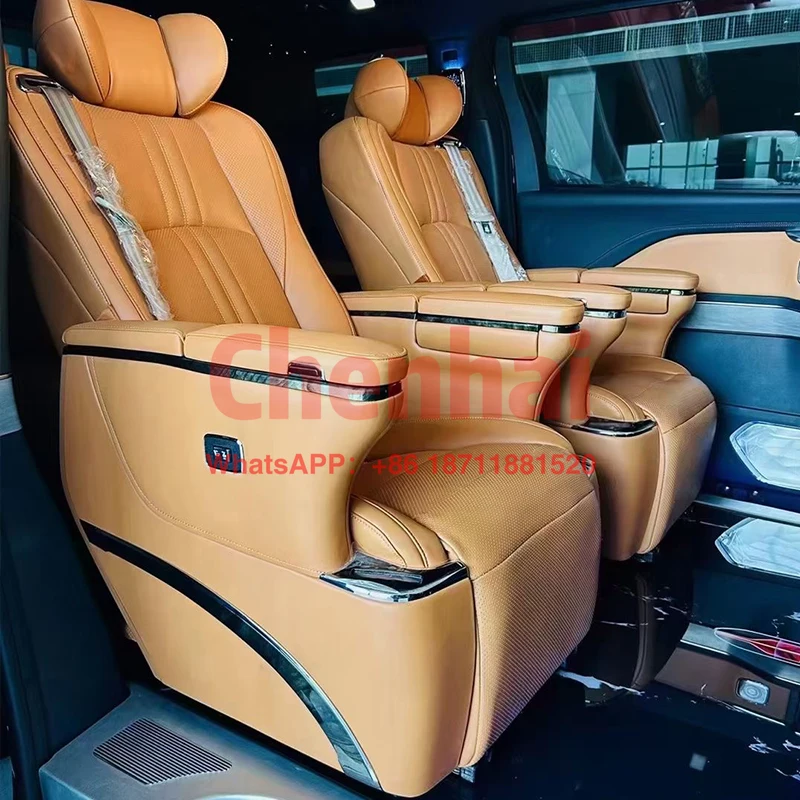 Customize Hot Sale Electronic Luxury Modified Bus Captain Rv Seat Rv Motorhome Seat Front Passenger Seating For Conversion Vip V