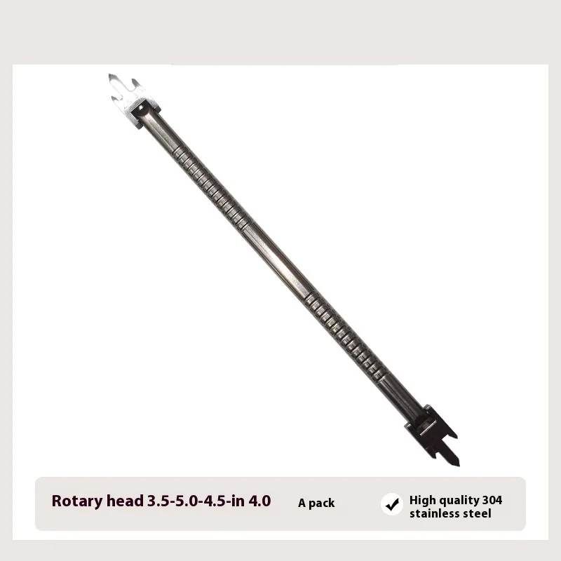 Rod-type star-shaped cross bracket locator orthodontic height measuring ruler alloy correction binder tool