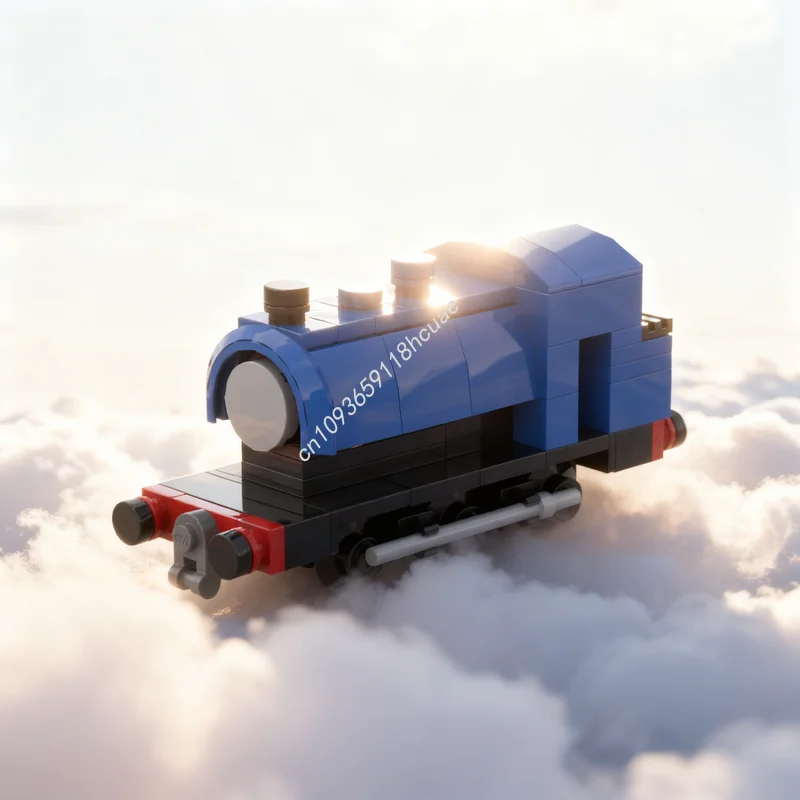 104pcs MOC Train Wilbert The Forest Engine Model Building Blocks Architecture Assemble Toy DIY Creative Festival Gifts Idea