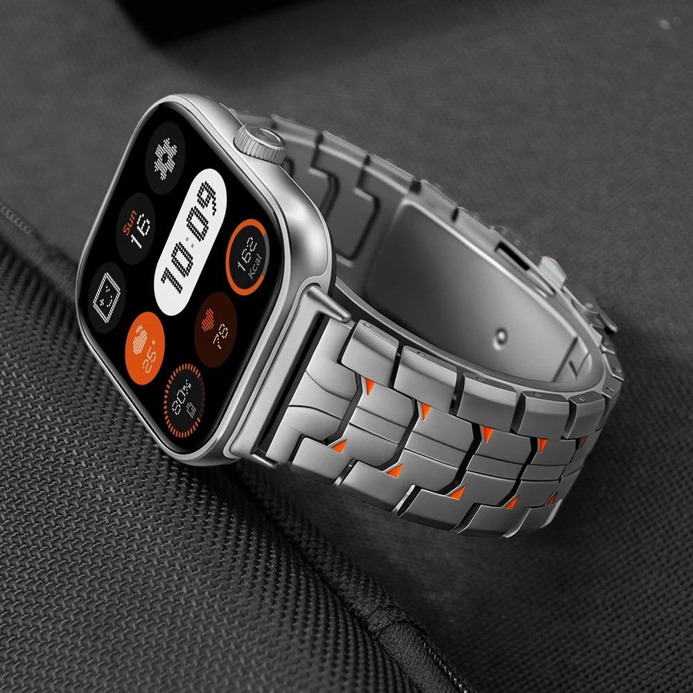 Metal Strap For Xiaomi Mi Band 10 Pro/9 Pro/8 Pro Smartwatch Stainless Steel Bracelet For Redmi Watch 6/5/4 Band Accessories