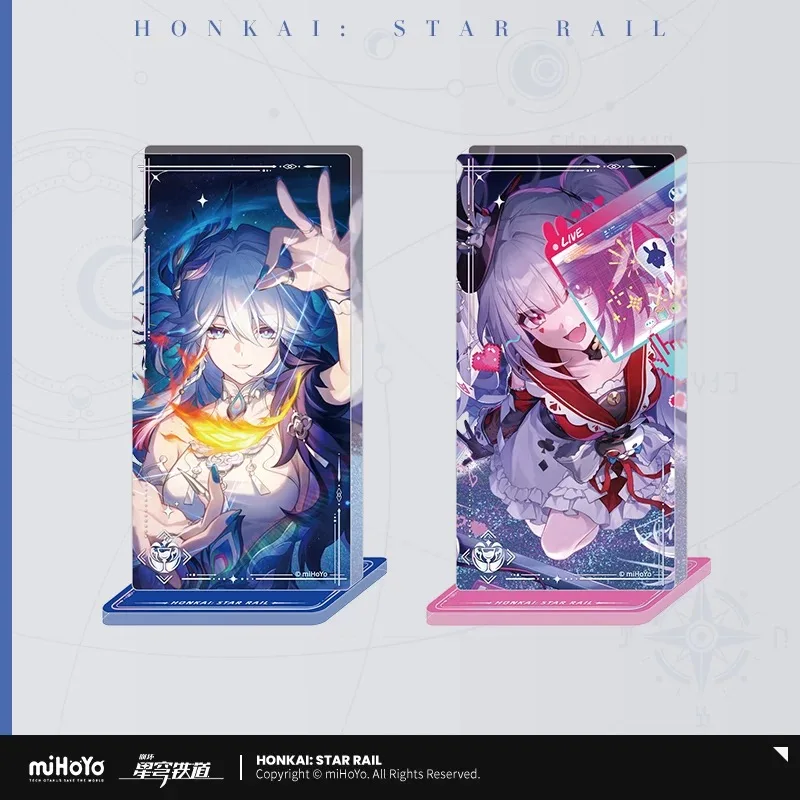 Pre Sale miHoYo Official Genuine Honkai Star Rail Light Cone Series Acrylic Quicksand Standee Ornaments Cosplay Anime Signboard