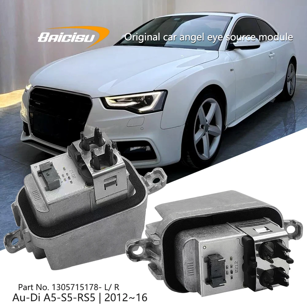 

Car Xenon LED Headlight Control Unit 1305715178 for Audi A5 S5 RS5 2012-2016 DRL Daytime Running Light Source Module