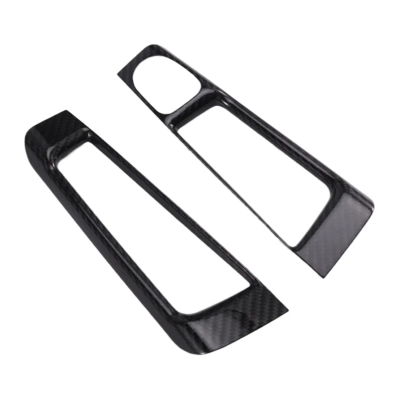 

AT92-Sticker For Rearview Mirror Adjustment Window Button Switch Carbon Fiber For Fiat 500 Abarth 595 695 LHD Car