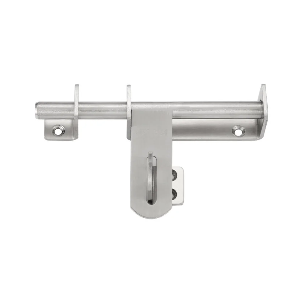 

304 Stainless Lock Sliding Bolt Latch Easy DIY Installation Fits Doors Cabinets Fences Includes Mounting Screws For Bedroom Door