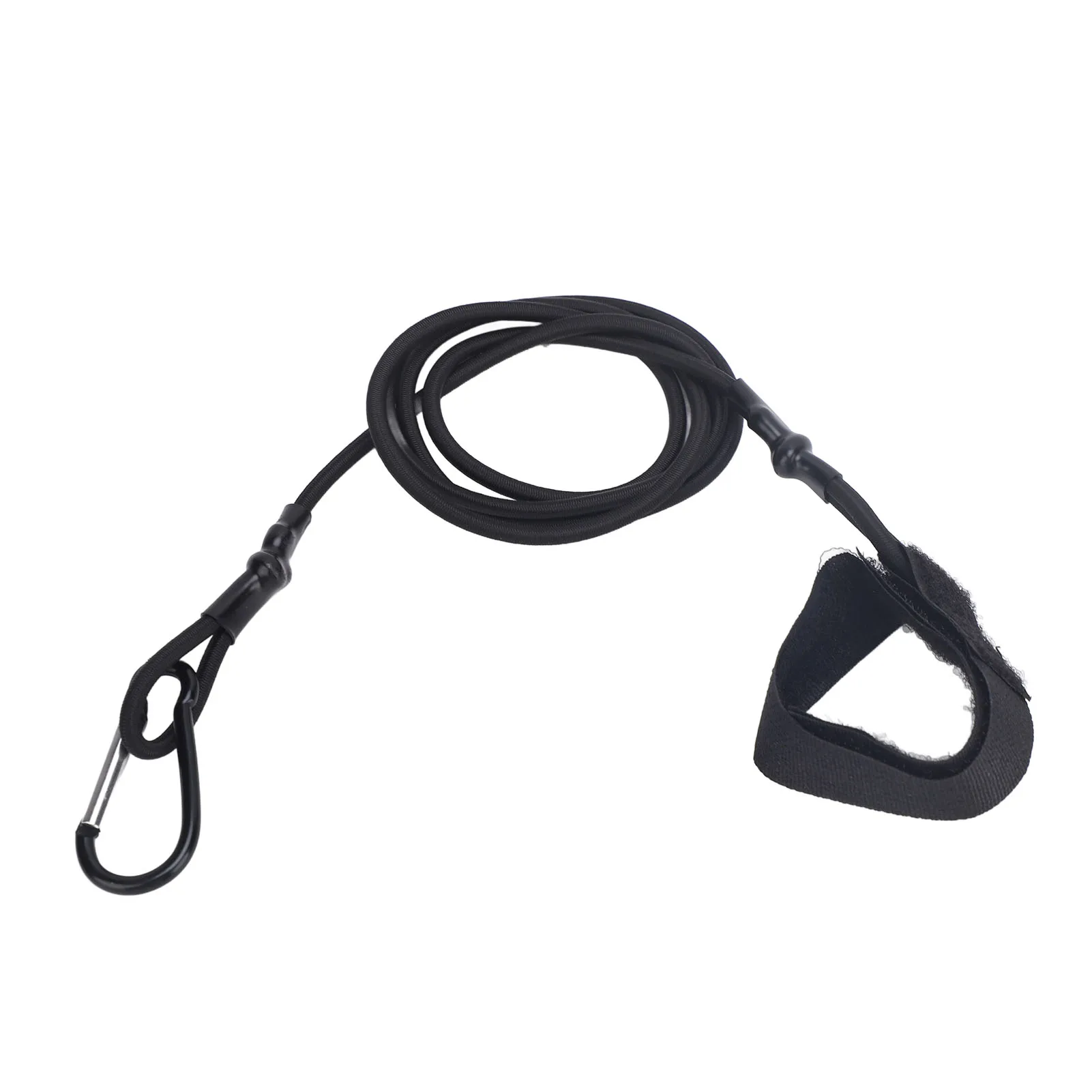 مقود مجداف خفيف الوزن ومحمول ومطاط من النايلون المعدني ومضاد للخسارة وحبل أمان لقضيب الصيد وشبكة الصيد