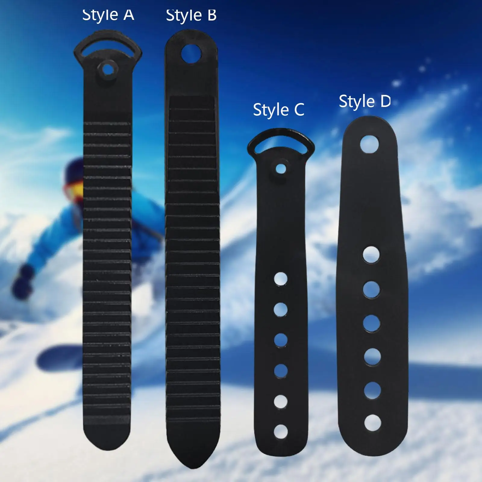 Snowboard Binding Ladder Strap Replacement Accessories Parts Wear Resistant Equipment Snowboard Ladder Strap for Skiing Outdoor