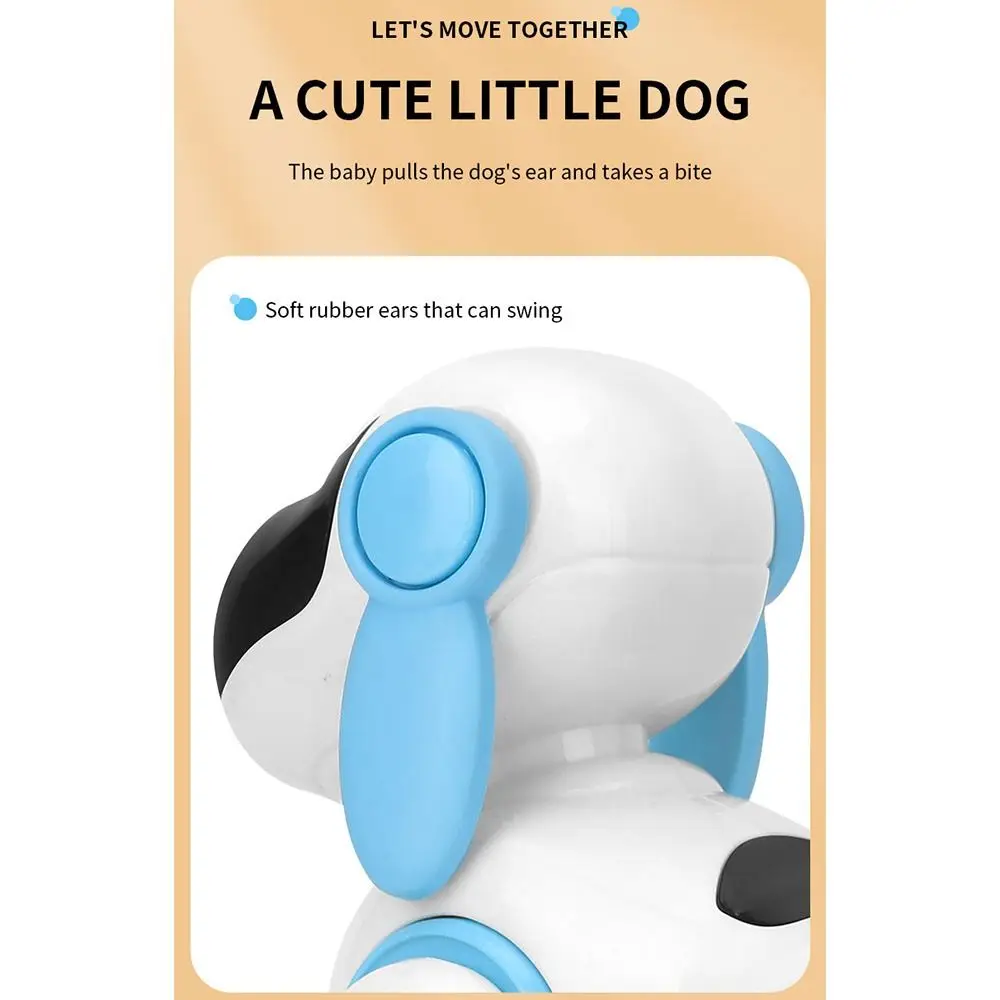 

2024 Electronic Walking Dog Toy with Light and Music Interactive Smart Interactive Robot Dog Simulation Crawling Dog Toy