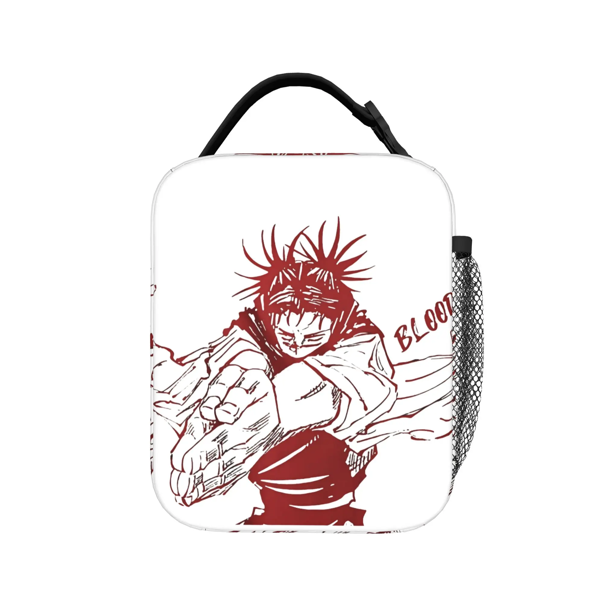 Choso Anime Manga Insulated Lunch Bags High Capacity Jujutsus Kaisens Anime Reusable Cooler Bag Tote Lunch Box Beach  Outdoor