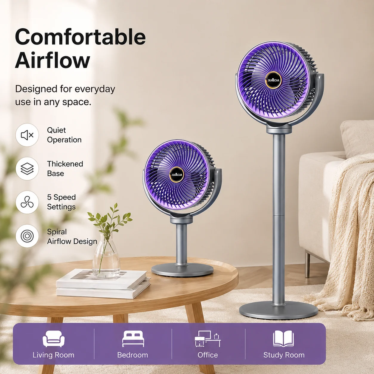 Thumbnail 3 - #28 Trending Stand Electric Fans Right Now