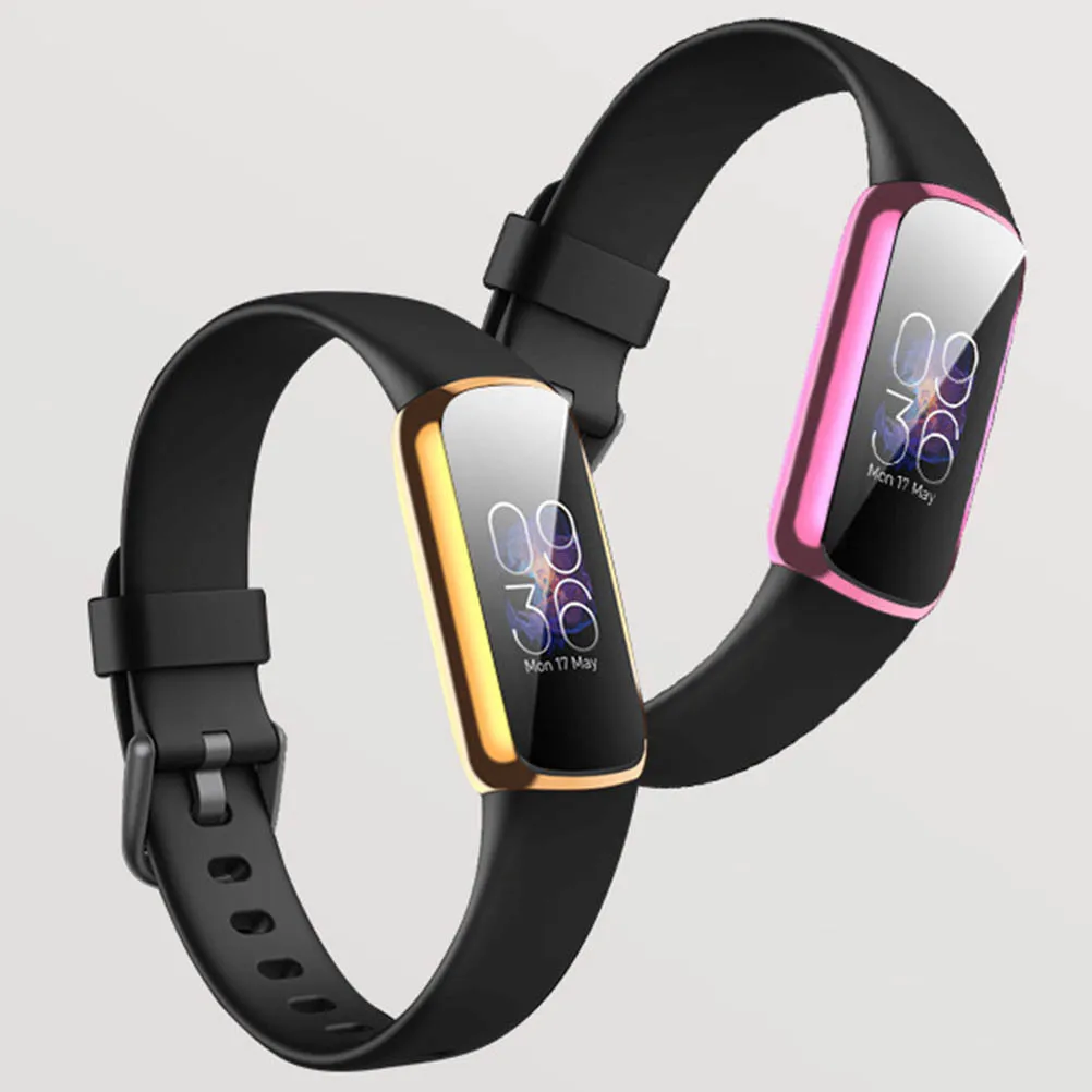 

6Pcs Watch Protection Shell Tpu Case Scratch Resistant Easy Install Remove Accurate Cutouts Multiple Colors Available