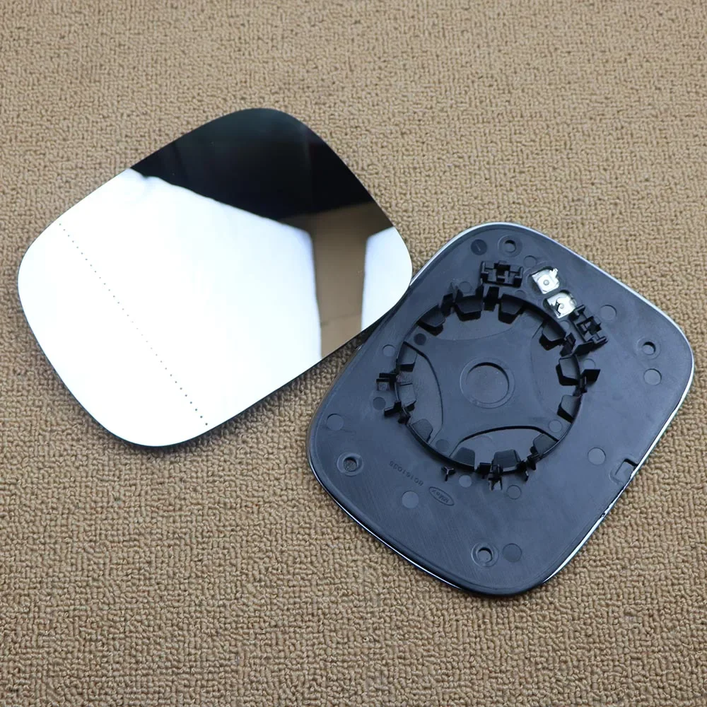 Par de cristal de espejo de puerta de coche izquierdo y derecho para Volvo XC70 XC90 V70 XC XC70 30716137 30716138   Reemplazo de coche ala trasera