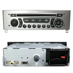 RD45 CD Radio Support Bluetooth USB AUX CD MP3  for Peugeot 408 and 308 models