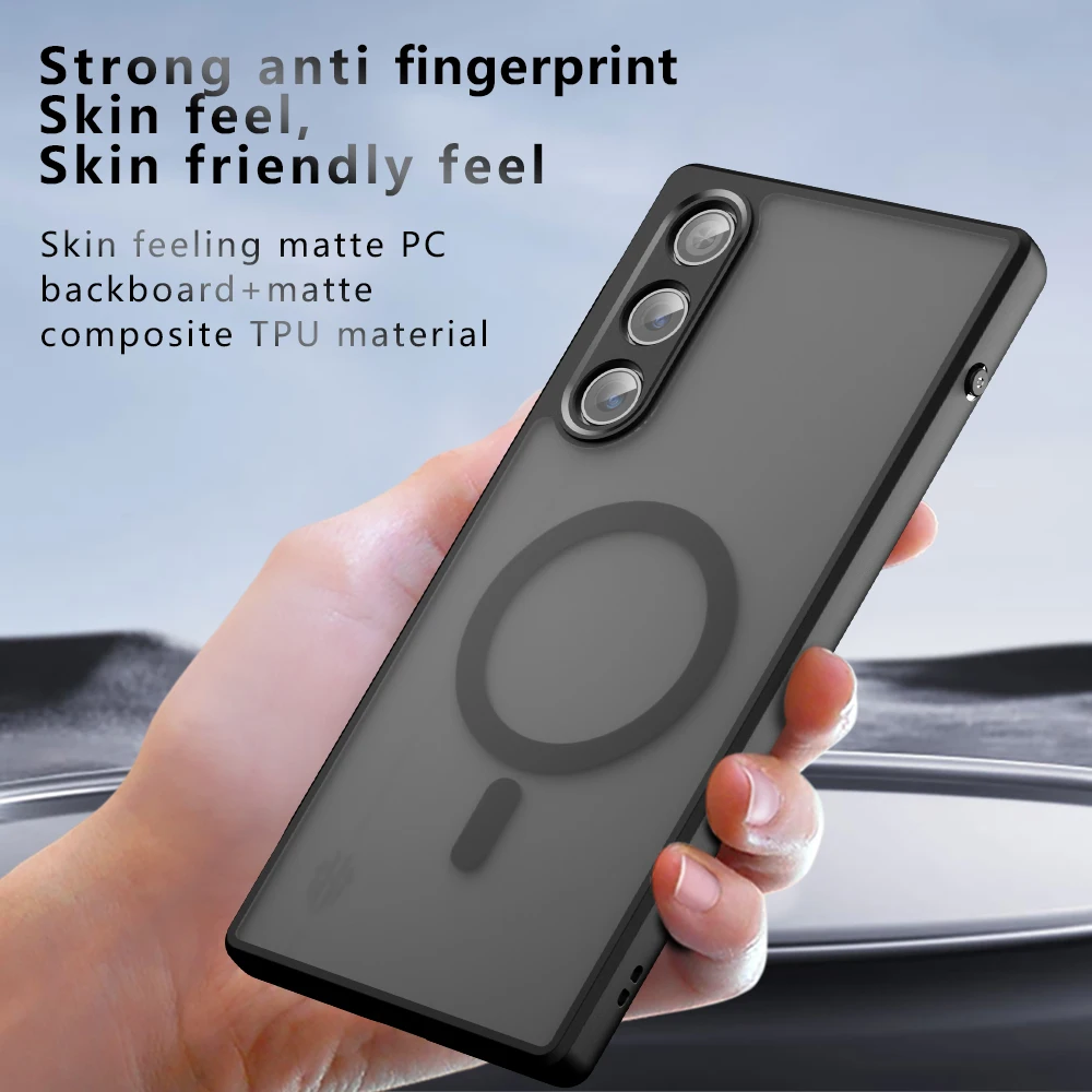 

Чехол с беспроводной зарядкой для ZTE Nubia Red Magic 10, задняя крышка с защитой от падения Mircropyle ZTE Nubia Red Magic 10, Air Fundas Para